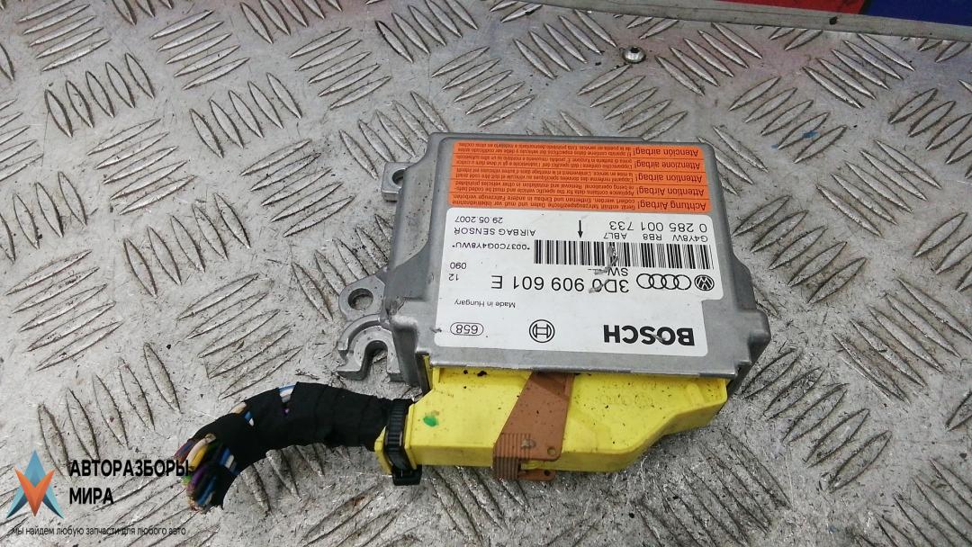 блок AirBag Volkswagen Phaeton 1 поколение 2007, 3.0 л., дизель, АКПП, седан, 3D0909601E - фото №1