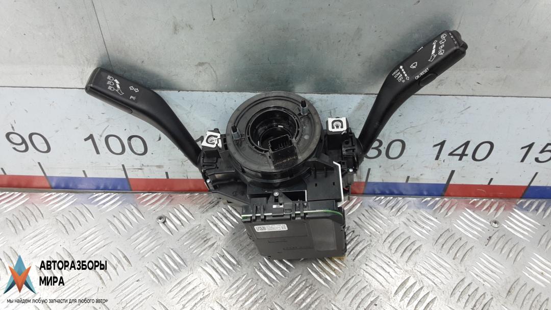 переключатель подрулевой Volkswagen Tiguan 1 поколение 2010, 2.0 л., дизель, МКПП, внедорожник 5 дв., 1K0959653C, 1K0953513E, 1K0953519J, 1K0905141, 1K0953549CQ - фото №1