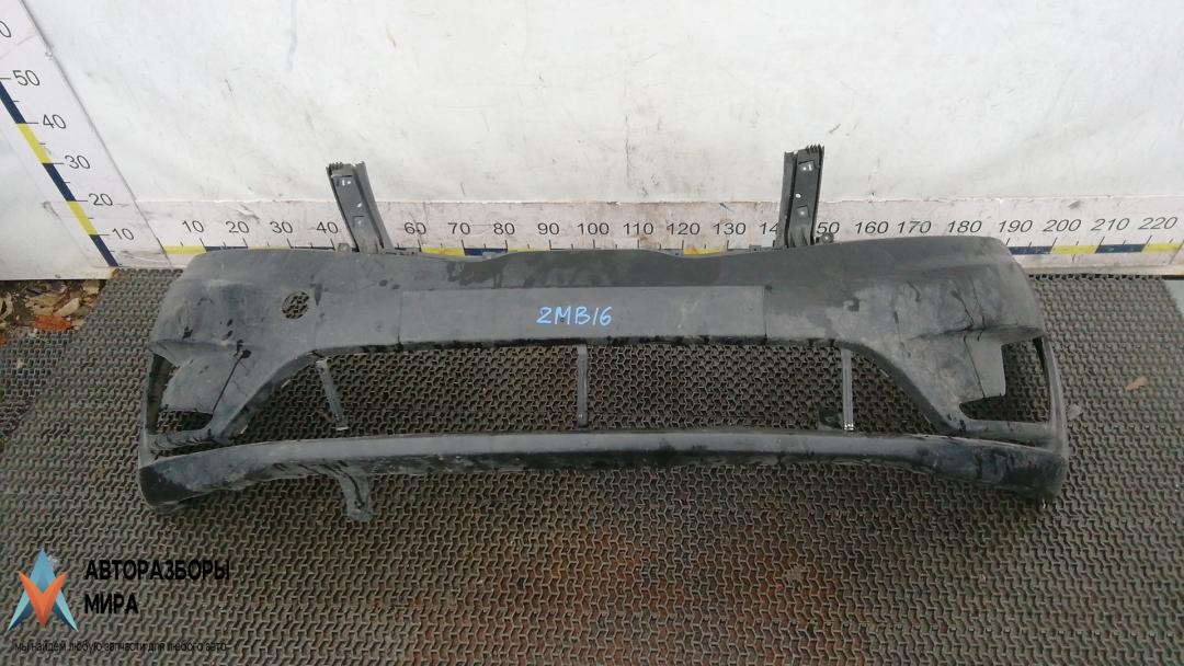 бампер передний Kia Rio 3 поколение 2013, 1.4 л., бензин, МКПП, седан - фото №1