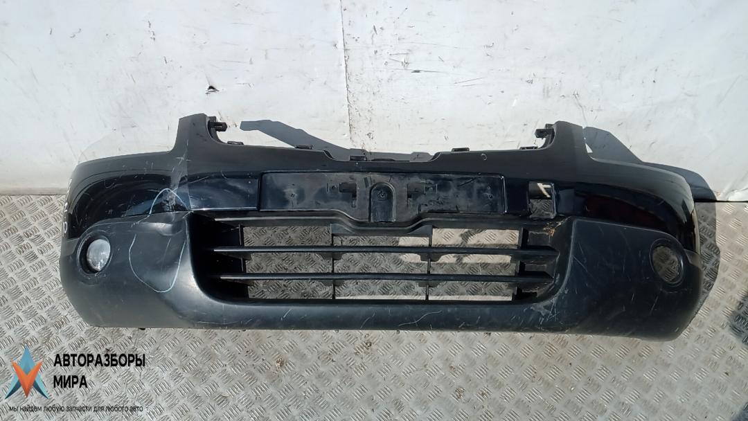 бампер передний Nissan Qashqai 1 поколение 2008, 1.5 л., дизель, МКПП, внедорожник 5 дв. - фото №1