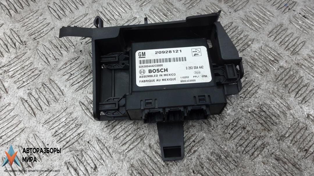 блок управления парктрониками Opel Meriva 2 поколение (B) 2011, 1.7 л., дизель, МКПП, минивэн, 20928121 - фото №1