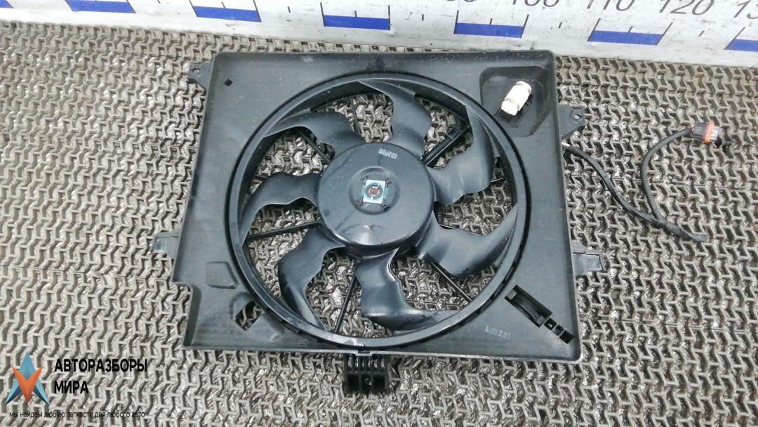 вентилятор радиатора Kia Ceed 2 поколение 2013, 1.4 л., дизель, МКПП, хетчбэк 5 дв., 25380A5800 - фото №1