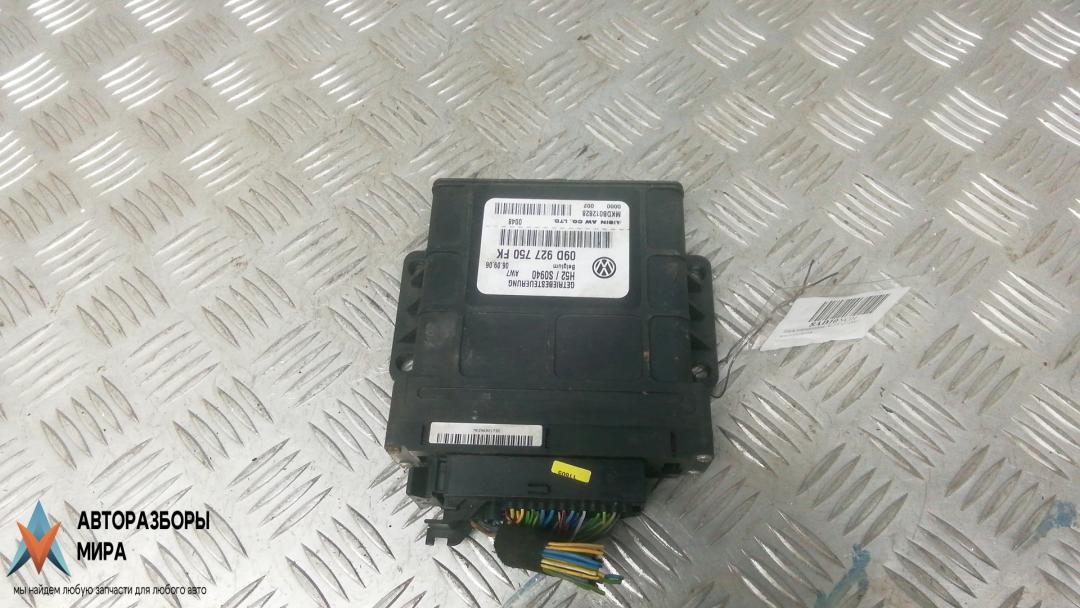 блок управления (другие) Audi Q7 4L 2007, 3.0 л., D TDI, дизель, АКПП, внедорожник 5 дв., 09D927750FK - фото №1