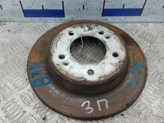 диск тормозной задний Kia Ceed 2 поколение 2013, 1.4 л., дизель, МКПП, хетчбэк 5 дв., 58411A6300