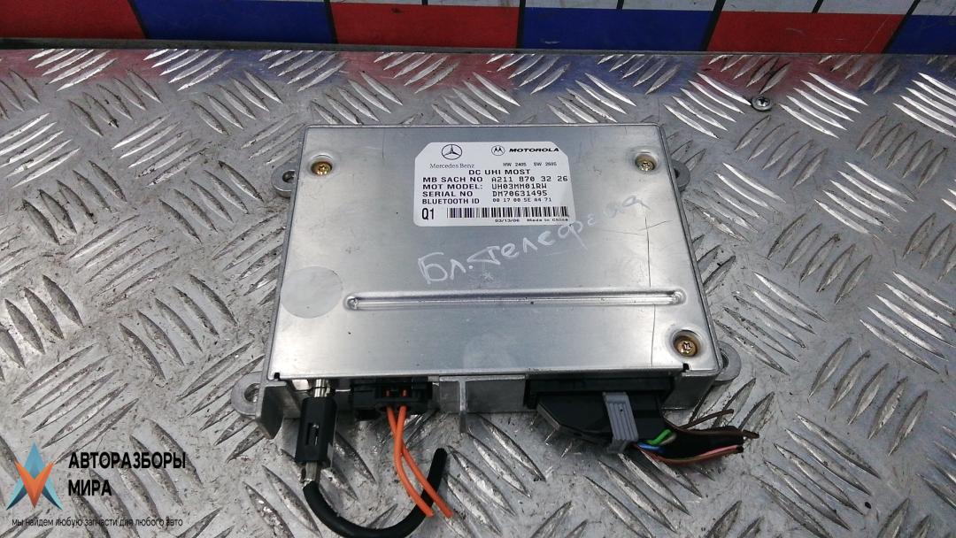 блок управления телефоном Mercedes-Benz CLS-Класс C219 2006, 3.0 л., D 320CDI, дизель, АКПП, седан, A2118703226 - фото №1