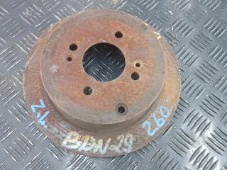 диск тормозной задний Kia Rio 2 поколение [рестайлинг] 2010, 1.5 л., дизель, МКПП, хетчбэк 5 дв.