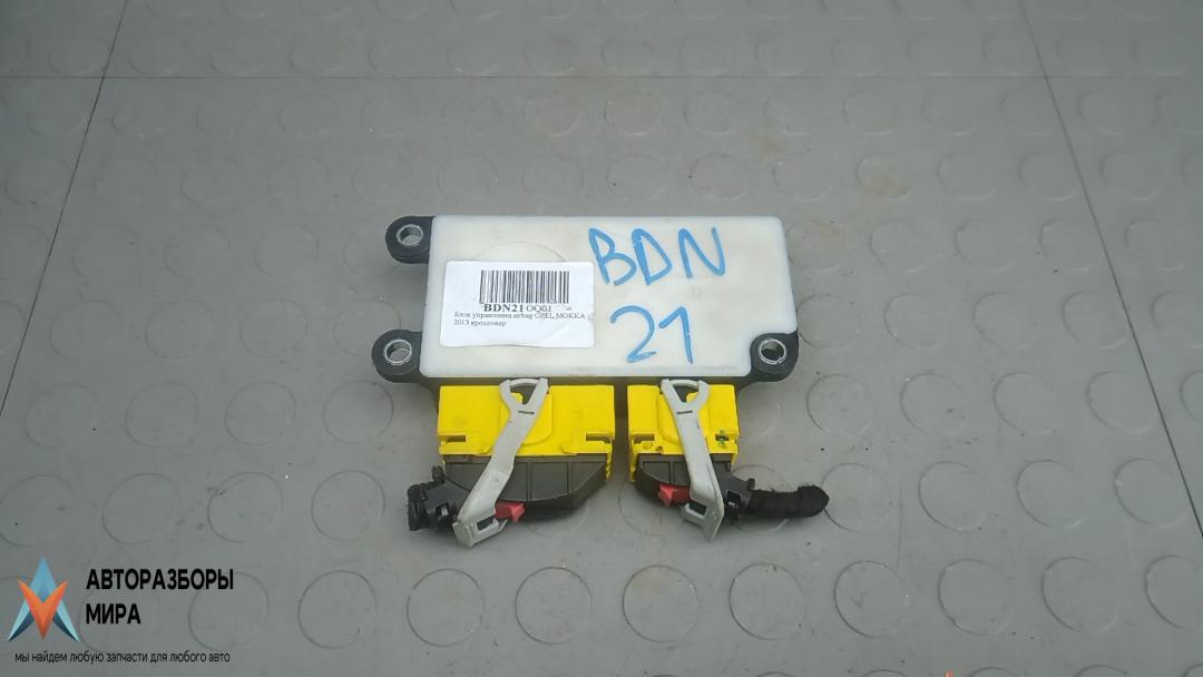 блок AirBag Opel Mokka 1 поколение 2013, 1.7 л., дизель, МКПП, внедорожник 5 дв., 13586630 - фото №1