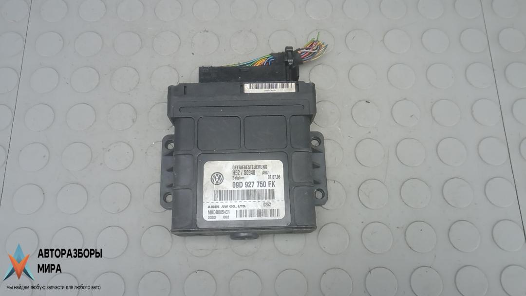 блок управления АКПП Audi Q7 4L 2006, 3.0 л., D TDI, дизель, АКПП, внедорожник 5 дв., 09D927750FK - фото №1
