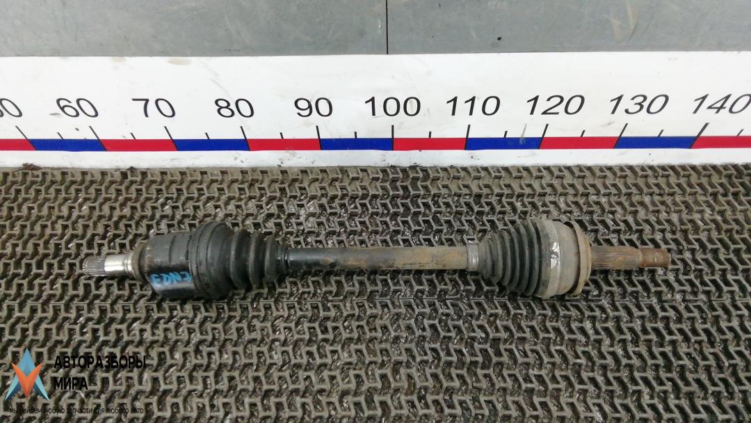 полуось передняя левая (приводной вал, ШРУС) Toyota Corolla 10 поколение (E140/E150) 2008, 1.4 л., бензин, МКПП, седан - фото №1