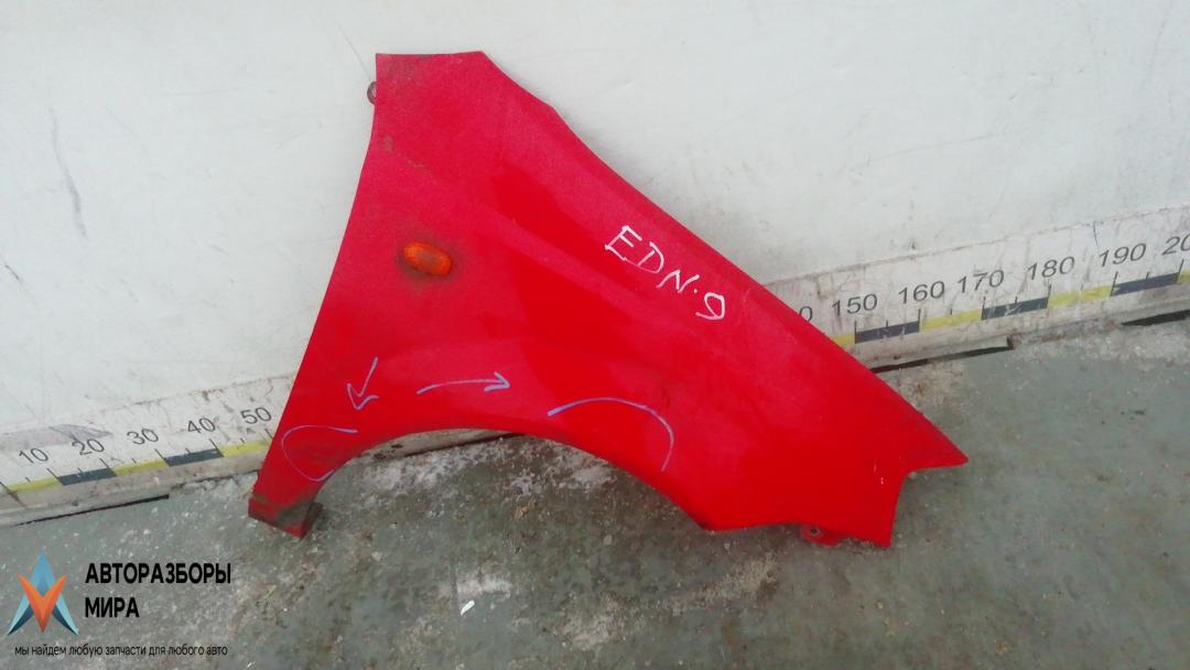 крыло переднее правое Chevrolet Kalos 1 поколение 2005, 1.2 л., бензин, МКПП, хетчбэк 5 дв., 96540888 - фото №1