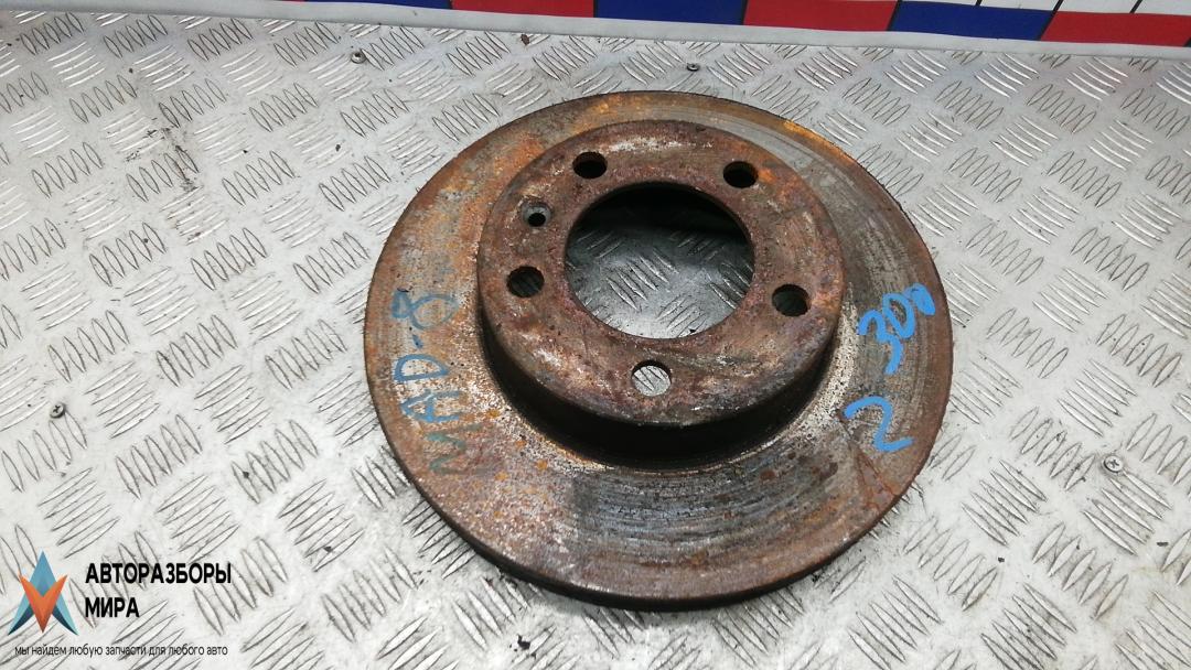 диск тормозной передний Opel Movano 2 поколение (B) 2013, 2.3 л., дизель, МКПП, микроавтобус, 4419359, 93197403 - фото №1