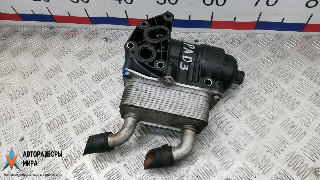 Корпус масляного фильтра дизельный Kia Sorento 2 поколение 2011, 2.2 л., дизель, АКПП, внедорожник 5 дв., 264102F020 - фото №1