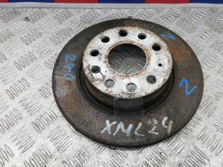 диск тормозной задний Skoda Superb 2 поколение 2010, 1.9 л., D TDI PD, дизель, МКПП, хетчбэк 5 дв.