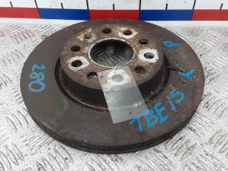 диск тормозной передний Volkswagen Jetta 5 поколение 2008, 1.6 л., бензин, МКПП, седан