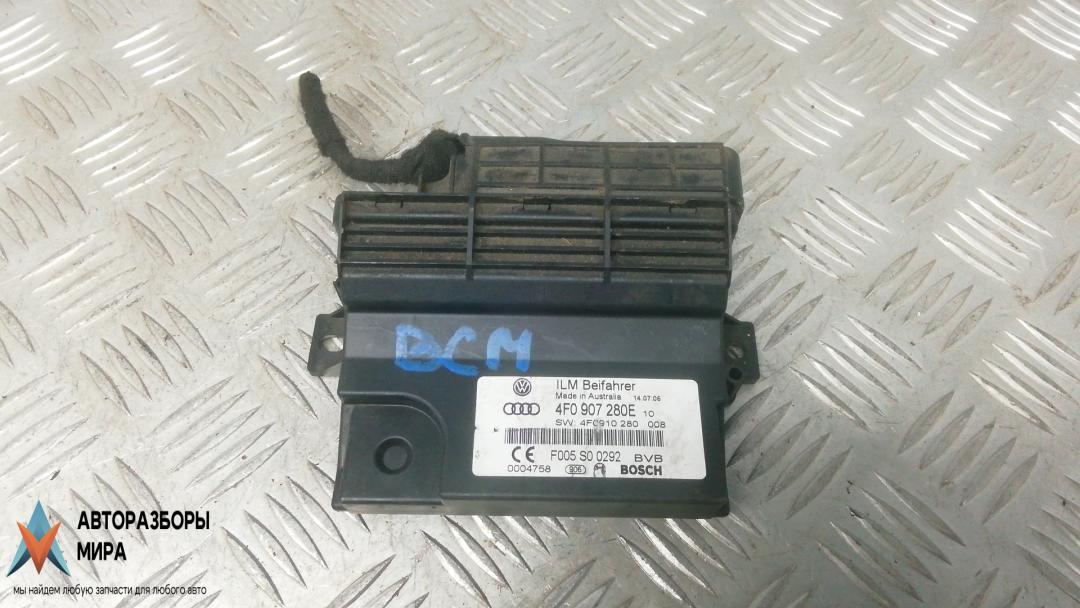 Блок управления BCM (Body Control Module) Audi Q7 4L 2006, 3.0 л., D TDI, дизель, АКПП, внедорожник 5 дв., 4F0907280E - фото №1