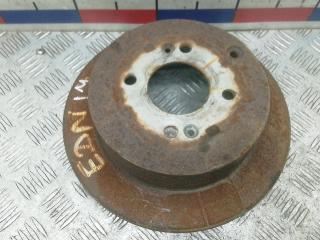 диск тормозной задний Kia Rio 2 поколение 2006, 1.4 л., бензин, МКПП, хетчбэк 5 дв.