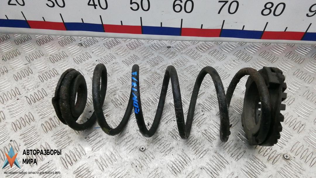 пружина задняя Kia Rio 2 поколение 2006, 1.4 л., бензин, МКПП, хетчбэк 5 дв. - фото №1