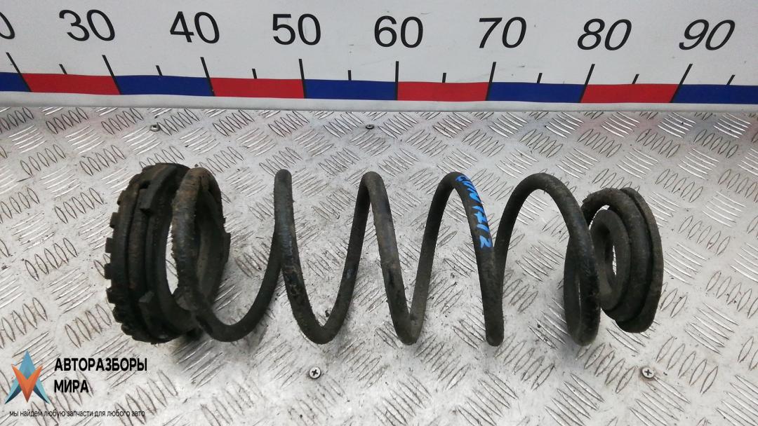 пружина задняя Kia Rio 2 поколение 2006, 1.4 л., бензин, МКПП, хетчбэк 5 дв. - фото №1