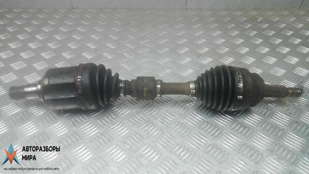 полуось передняя левая (приводной вал, ШРУС) Citroen C-Crosser 1 поколение 2009, 2.2 л., D HDi, дизель, МКПП, внедорожник 5 дв. - фото №1