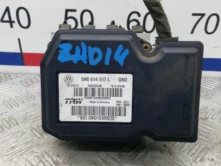 блок ABS Volkswagen Tiguan 1 поколение 2008, 2.0 л., дизель, МКПП, внедорожник 5 дв., 5N0614517L