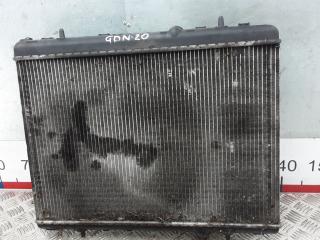 радиатор охлаждения Peugeot 407 1 поколение 2007, 1.6 л., дизель, МКПП, седан