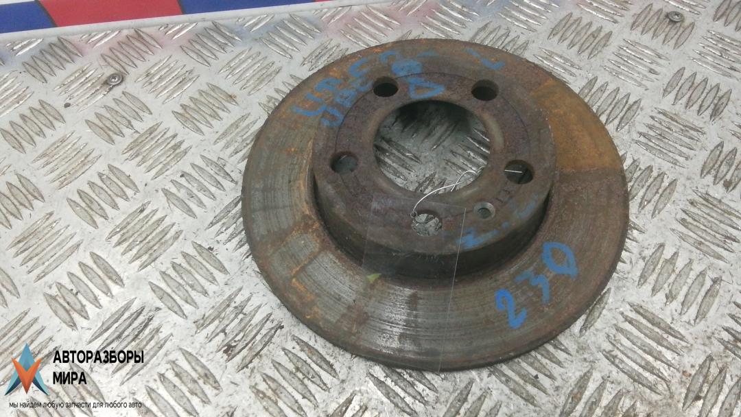 диск тормозной задний Volkswagen Bora 1 поколение 2005, 1.9 л., SDi, дизель, МКПП, седан - фото №1