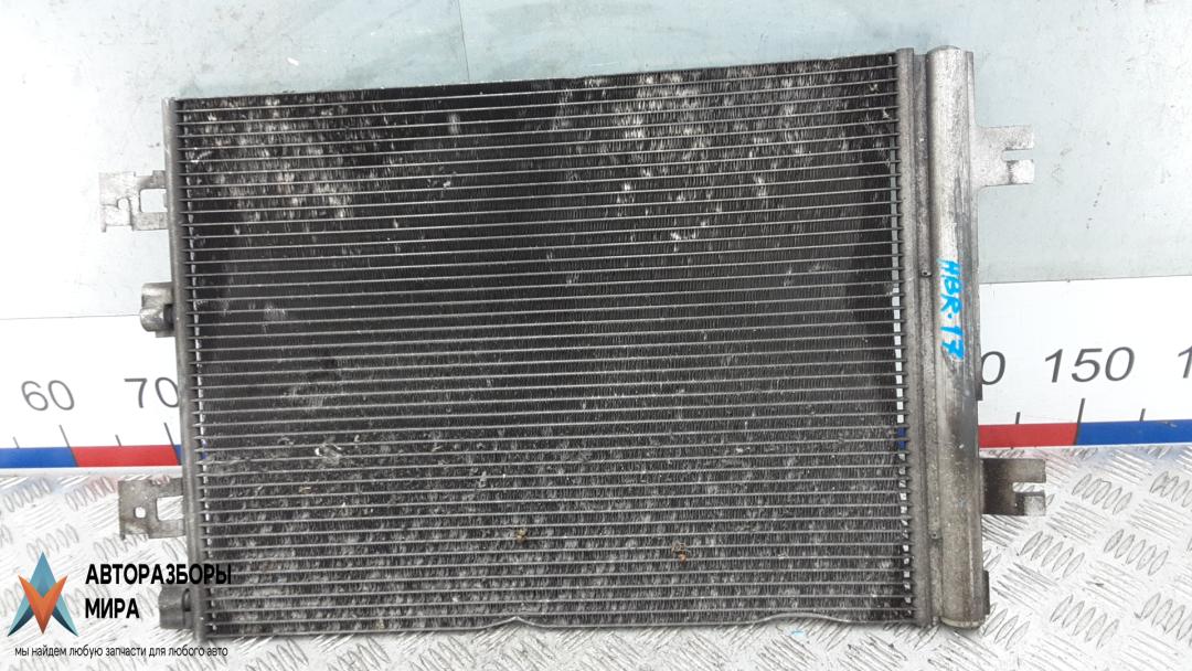 радиатор кондиционера Dacia Sandero 1 поколение 2009, 1.4 л., бензин, МКПП, хетчбэк 5 дв. - фото №1