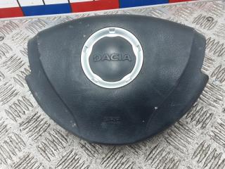 подушка безопасности водителя Dacia Sandero 1 поколение 2009, 1.4 л., бензин, МКПП, хетчбэк 5 дв.