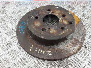 диск тормозной задний Toyota RAV4 3 поколение (XA30) [рестайлинг] 2008, 2.2 л., дизель, МКПП, внедорожник 5 дв.