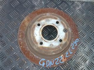 диск тормозной задний Nissan Tiida C11 [рестайлинг] 2007, 1.6 л., бензин, МКПП, седан