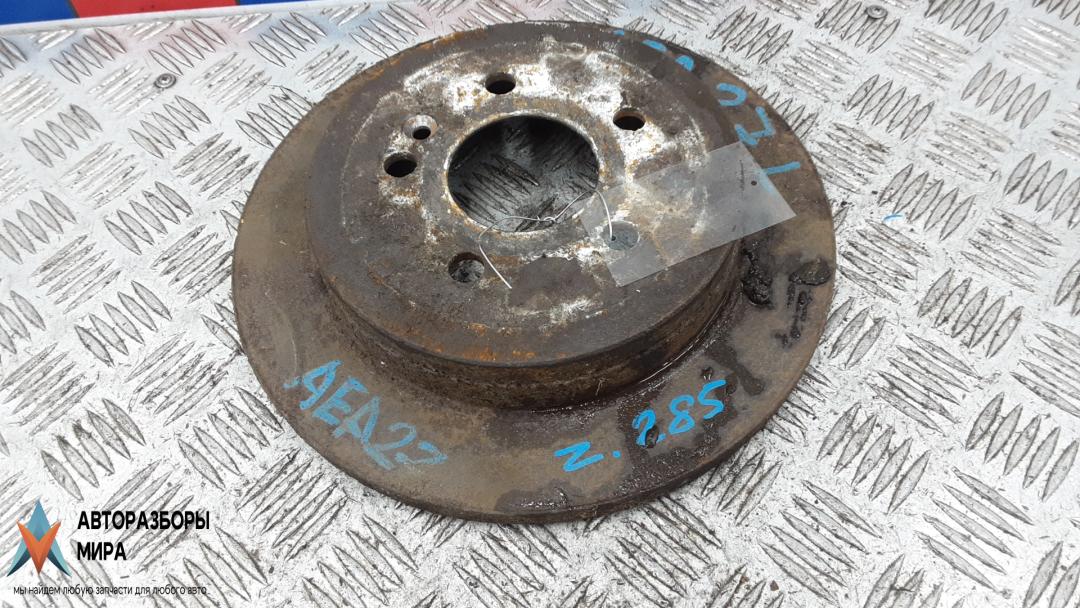 диск тормозной задний Mercedes-Benz M-Класс W163 1999, 3.2 л., ML320, бензин, АКПП, внедорожник 5 дв. - фото №1