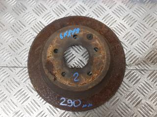 диск тормозной задний Nissan Juke YF15 2011, 1.5 л., дизель, МКПП, хетчбэк 5 дв., 43206JD00A