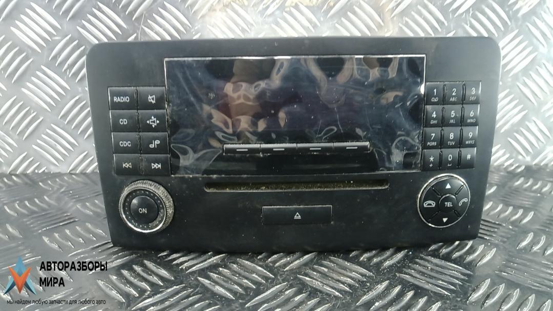 магнитола Mercedes-Benz M-Класс W164 2007, 3.0 л., D ML280 CDI, дизель, АКПП, внедорожник 5 дв., A1648208289 - фото №1