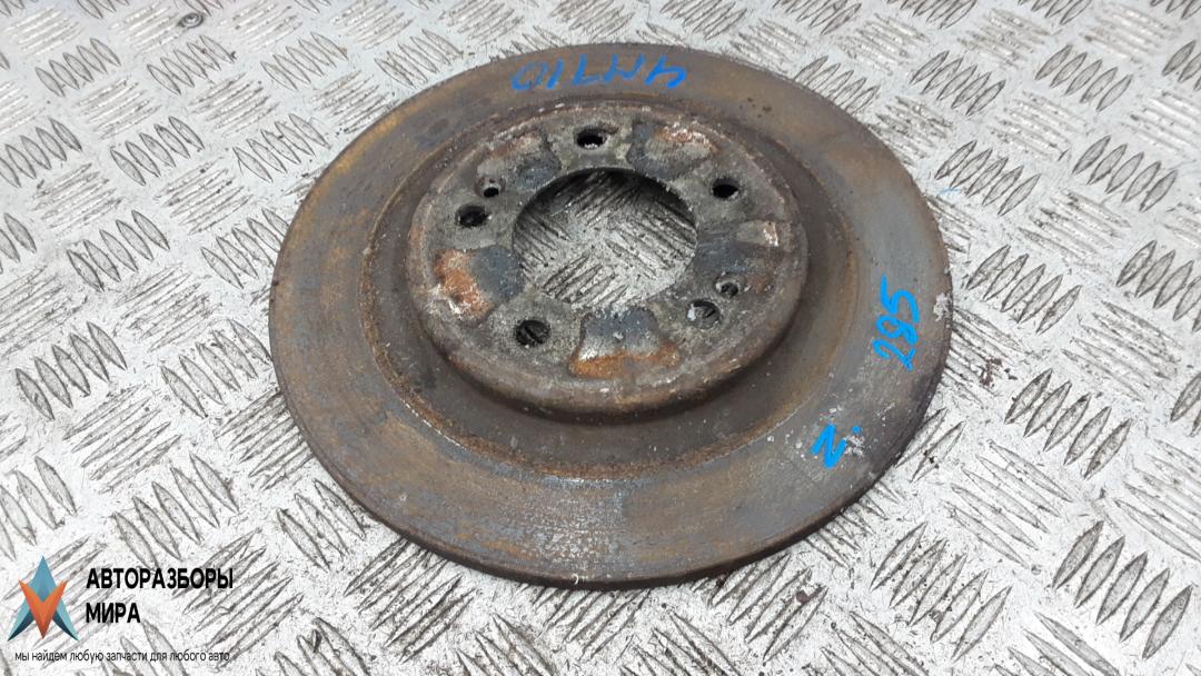 диск тормозной задний Hyundai i40 VF 2012, 1.7 л., дизель, МКПП, универсал, 584113Z100 - фото №1