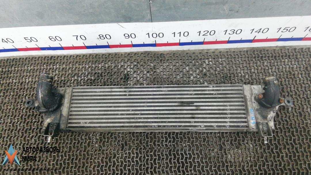 радиатор интеркулера Nissan Qashqai 1 поколение 2008, 1.5 л., дизель, МКПП, внедорожник 5 дв., 14461JD50A - фото №1