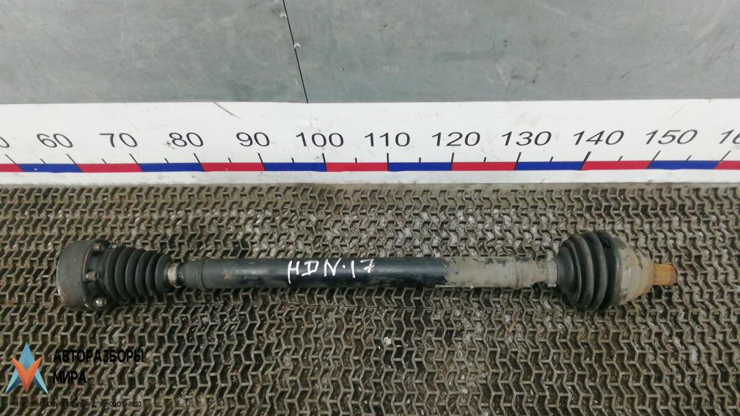 полуось передняя правая (приводной вал, ШРУС) Volkswagen Jetta 5 поколение 2007, 1.9 л., дизель, МКПП, седан, 1K0407272EC - фото №1