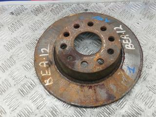 диск тормозной задний Skoda Superb 2 поколение 2010, 1.9 л., D TDI PD, дизель, МКПП, хетчбэк 5 дв.