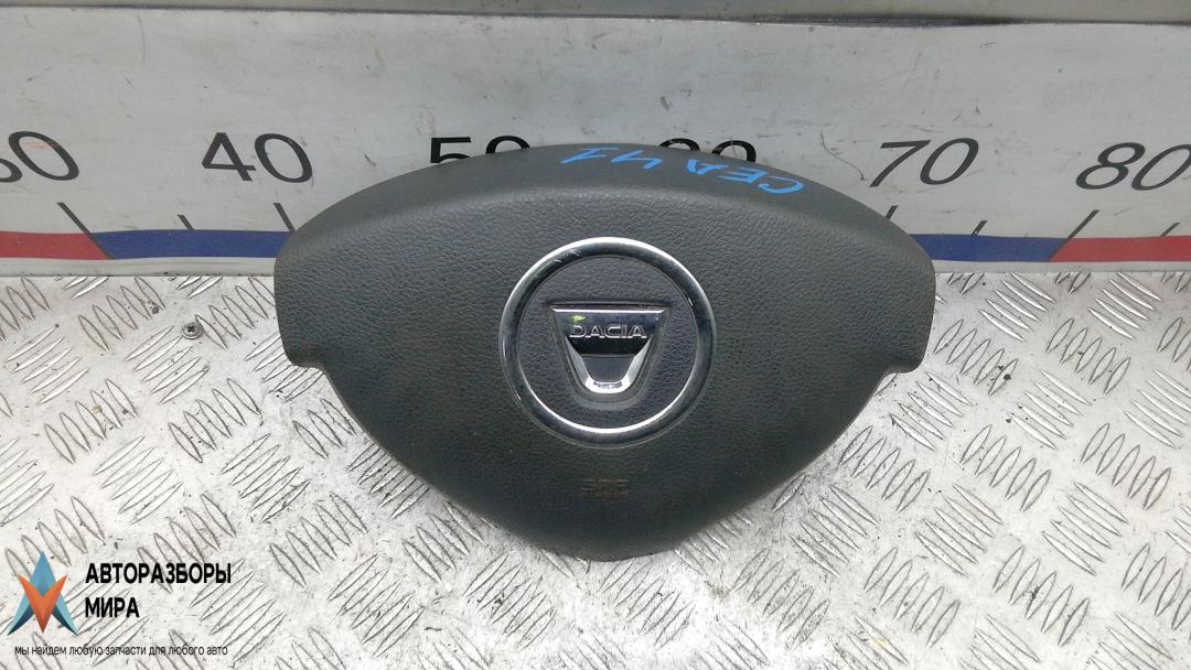 подушка безопасности водителя Dacia Sandero 2 поколение 2013, 1.2 л., бензин, МКПП, хетчбэк 5 дв., 985109782R - фото №1