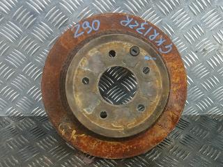 диск тормозной задний Nissan Juke YF15 [рестайлинг] 2013, 1.5 л., дизель, МКПП, хетчбэк 5 дв.