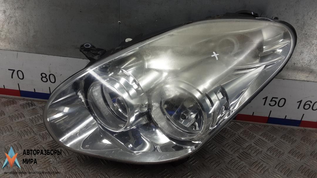 фара левая Fiat Doblo 2 поколение 2010, 1.3 л., дизель, МКПП, 51810672 - фото №1