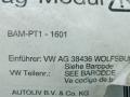 подушка безопасности пассажира Volkswagen Tiguan 1 поколение 2008, 2.0 л., дизель, МКПП, внедорожник 5 дв., 1Q0880204 - фото №2
