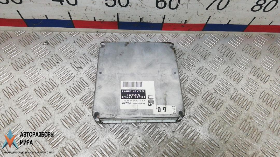 ЭБУ Toyota RAV4 2 поколение (XA20) 2002, 2.0 л., дизель, МКПП, внедорожник 5 дв., 8966142780 - фото №1