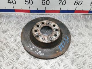 диск тормозной задний Volkswagen Passat CC 1 поколение 2009, 2.0 л., дизель, МКПП, седан