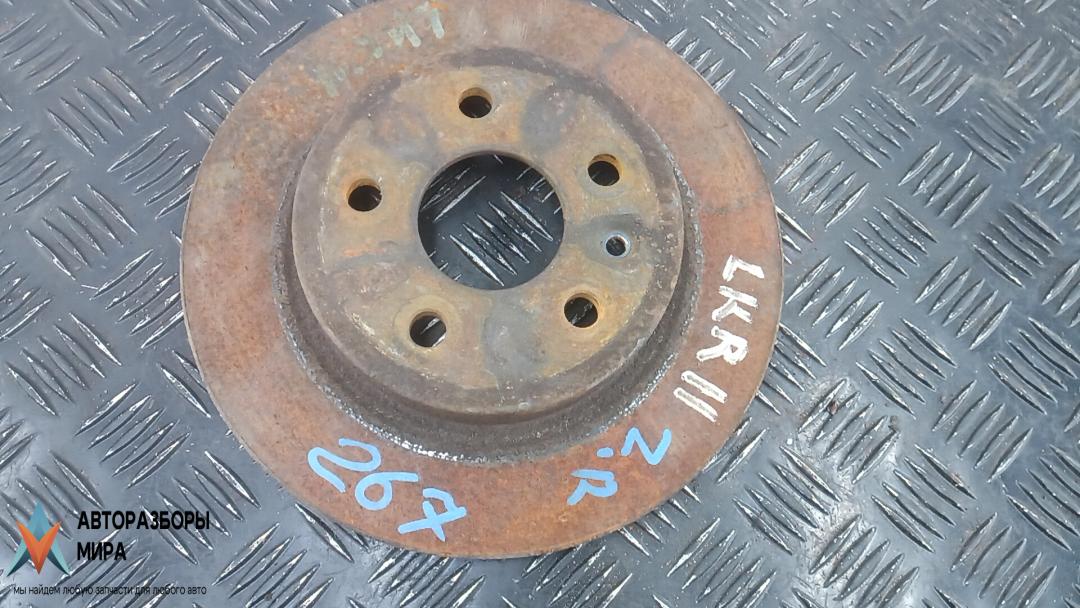 диск тормозной задний Opel Mokka 1 поколение 2014, 1.7 л., дизель, МКПП, внедорожник 5 дв., 13502135, 569072 - фото №1