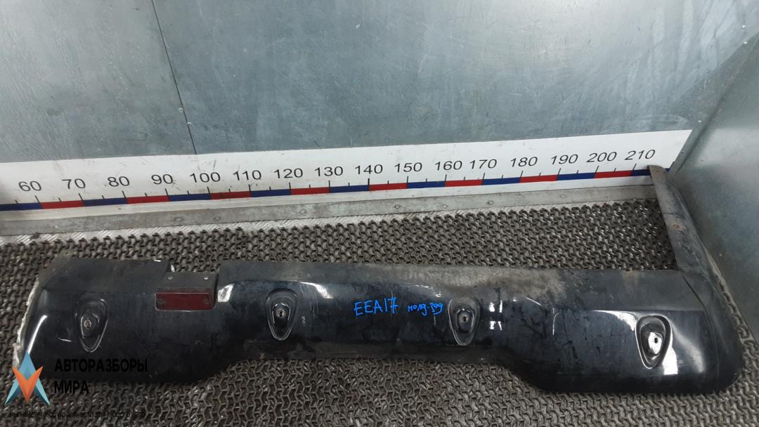 бампер задний Mitsubishi L200 4 поколение 2007, 2.5 л., дизель, МКПП, пикап - фото №1