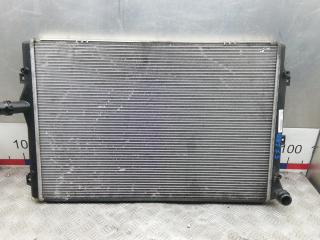 радиатор охлаждения Skoda Yeti 1 поколение 2012, 1.6 л., дизель, МКПП, внедорожник 5 дв., 1K0121251DD