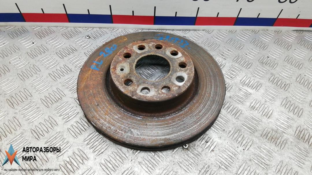 диск тормозной передний Skoda Yeti 1 поколение 2012, 1.6 л., дизель, МКПП, внедорожник 5 дв. - фото №1