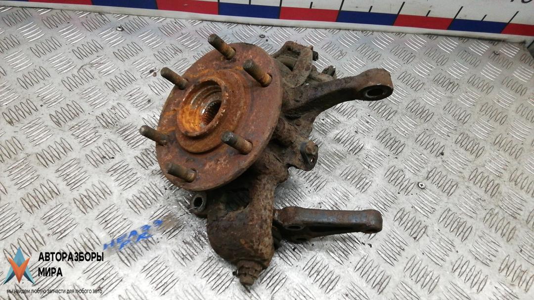 ступица передняя правая Mitsubishi L200 4 поколение 2007, 2.5 л., дизель, МКПП, внедорожник 5 дв., MR992378, MR992374 - фото №1