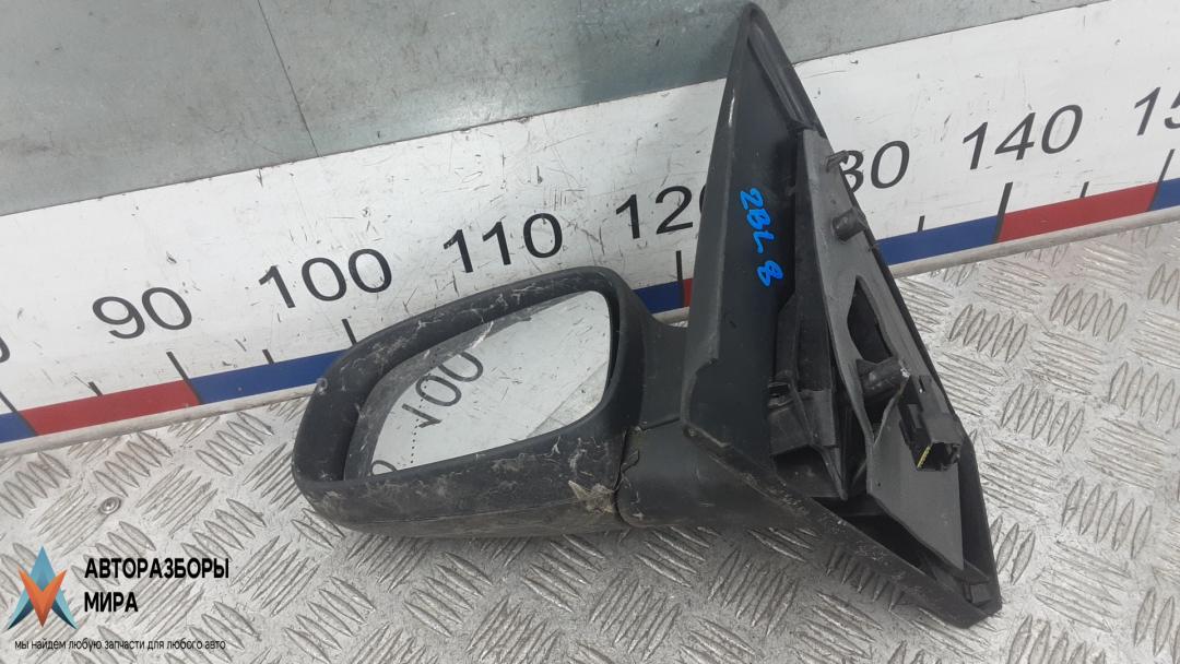 зеркало левое Renault Clio 3 поколение 2006, 1.5 л., дизель, МКПП, хетчбэк 5 дв. - фото №1