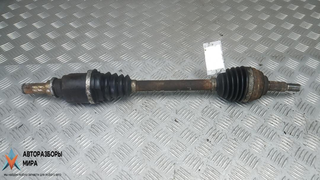 полуось передняя левая (приводной вал, ШРУС) Renault Clio 3 поколение 2006, 1.5 л., дизель, МКПП, хетчбэк 5 дв. - фото №1